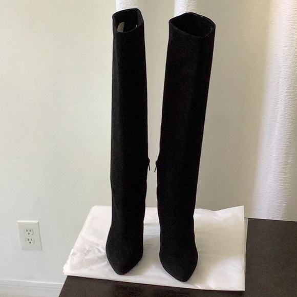 Roberto Cavalli high heels boots black,sz 40 Italy - Picture 2 of 6